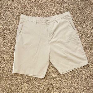Source Unknown Men's Light Gray Flat Front Shorts